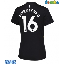 Everton Vitaliy Mykolenko #16 Rezervni Dres za Ženska 2025-26 Kratak Rukav